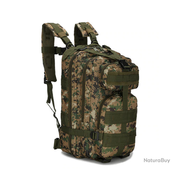 Sac � dos, 30L, pixel/kaki.