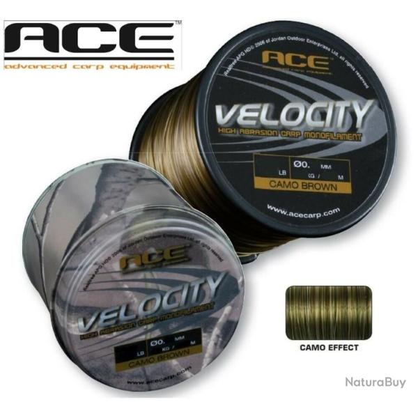 Promo: Nylon Ace Velocity 0,40mm 8,200kg 770m camo brown