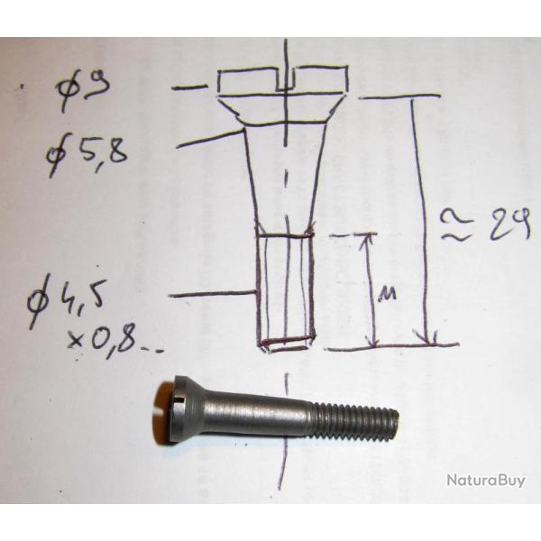 Vis m�tal armes de chasse (VM003)