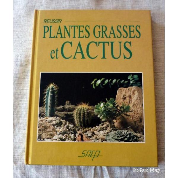 Livre : russir plantes grasses et cactus