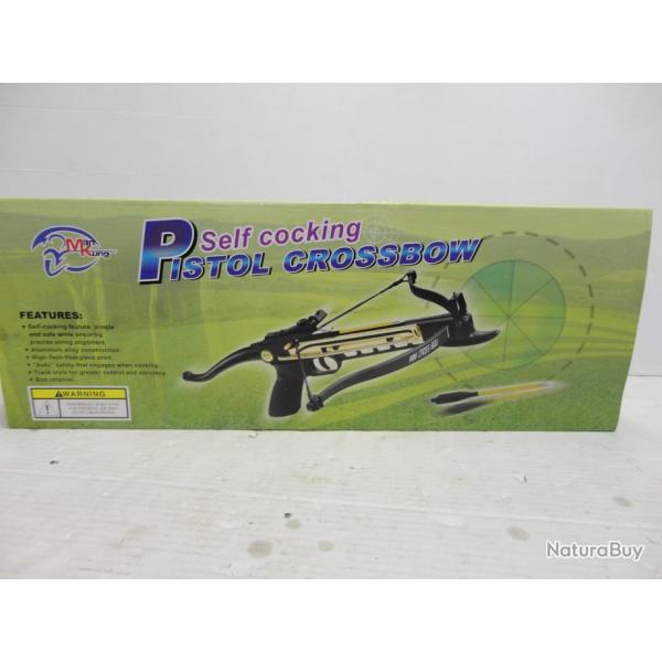 2061-PISTOLET ARBALETE "SHOOT AGAIN" CF101 - NEUF!!