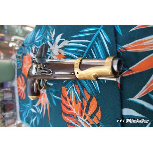 Pistolet d'ar�on, mod�le An IX, pr� XX�m (tr�s balle pi�ce