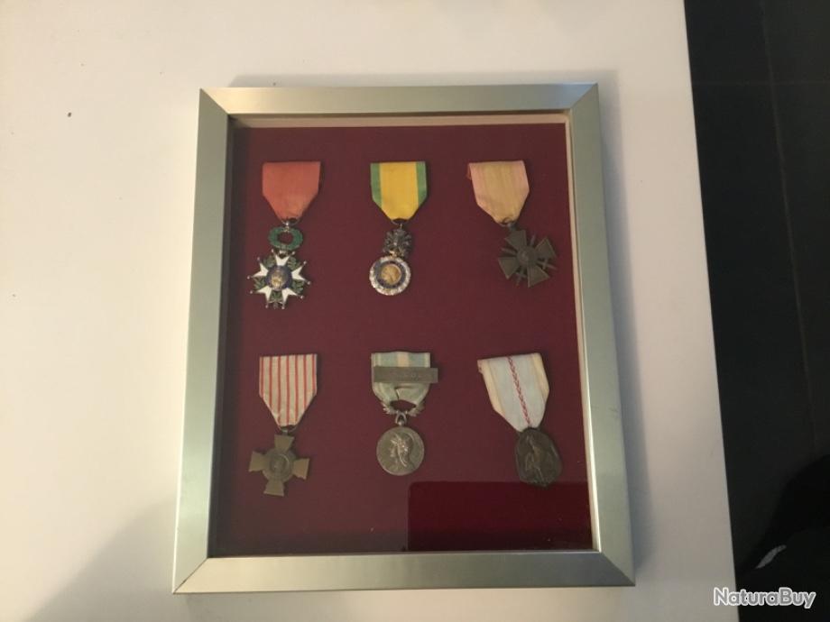 Francia. Lot de 6 médailles diverses