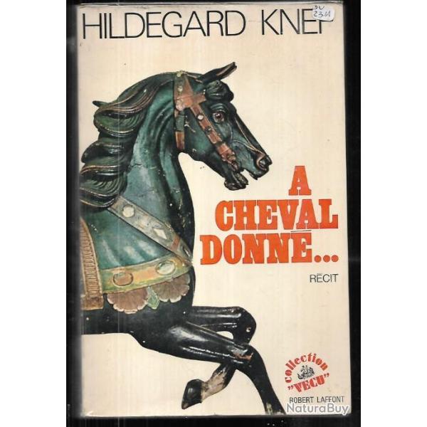 a cheval donn� de hildegarde knef allemagne 1945