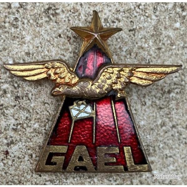 Groupe A�rien d'Entra�nement et Liaison, �mail, dos lisse grav�