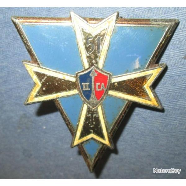 51� R�giment Cdt et Trans, dos guilloch�,1 bol�ro Drago