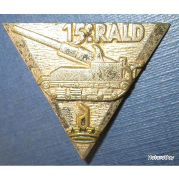 15� R�giment Artillerie Lourde Divisionnaire, triangle, 3 lignes serr�es