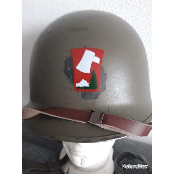 DECALCOMANIE POUR CASQUE U.S. DE LA 70 EME DIUS