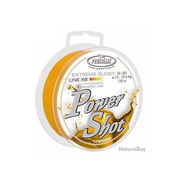 TRESSE POWER SHOT GOLD 130M NPC 0.09mm-15lbs