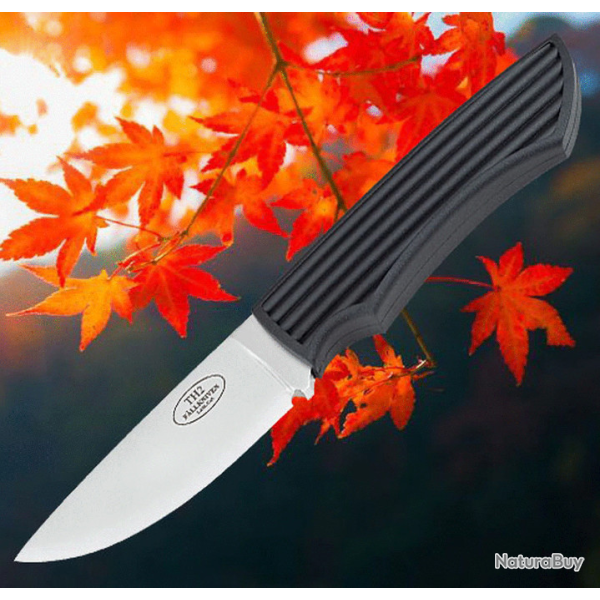 Couteau Fallkniven Taiga Hunter 2 Lame Laminated CoS Manche Thermorun Etui Plastique Sweden FNTH2Z