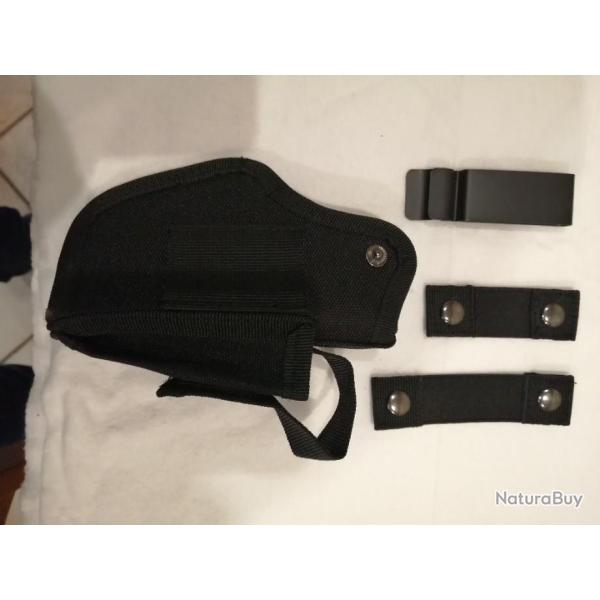 vends holster ambidextre, gaucher ou droitier.