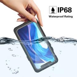 RedPepper Coque Etanche  Anti Choc pour iPhone -Noir-iPhone 12 Mini 20260729082510