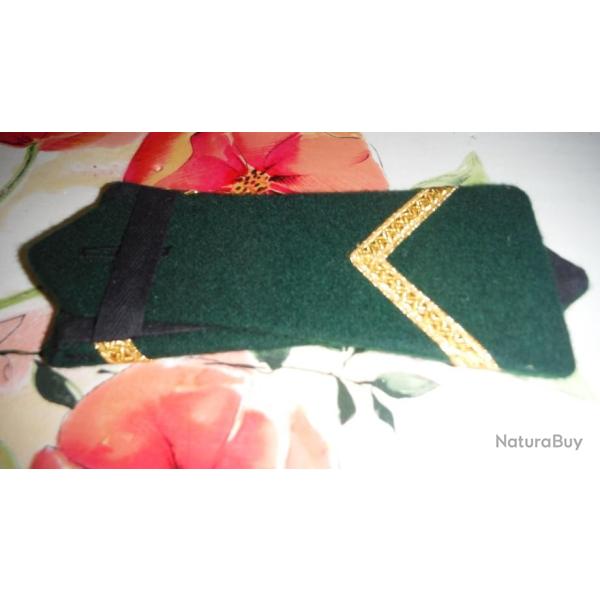 paire de pattes d'�paule de  galonage  garde national stagiaire