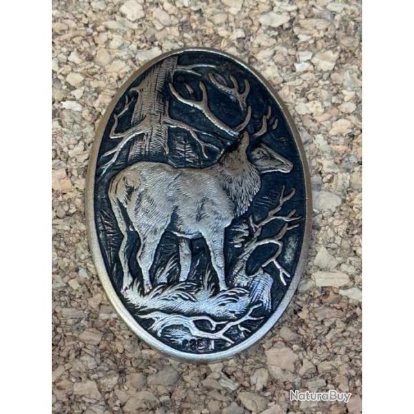 Calotte Blaser R8, R93, K95 en argent motif cerf