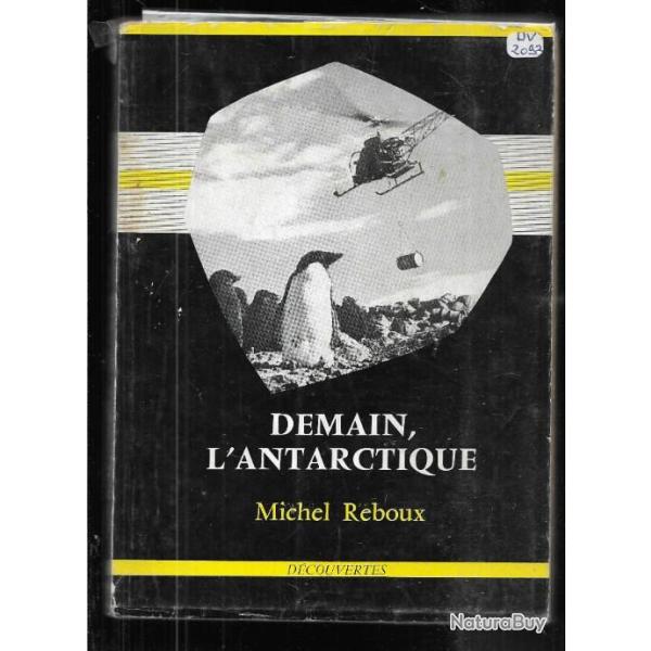 demain , l'antarctique de michel reboux
