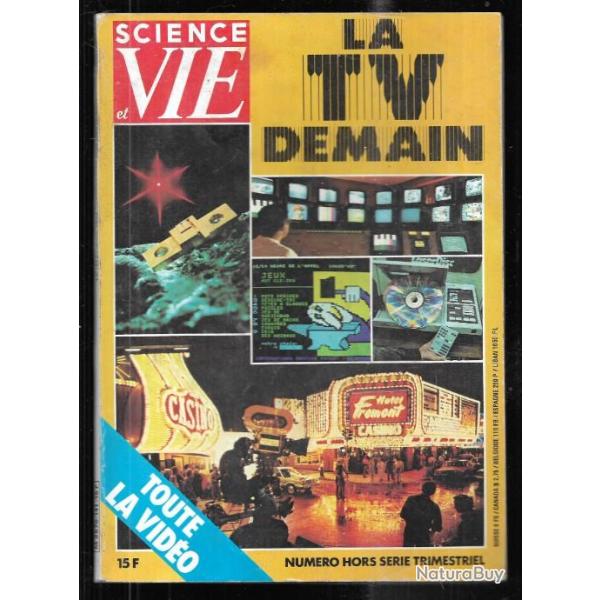 science et vie hors s�rie la tv de demain n 141 de d�cembre 1982