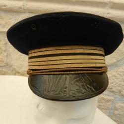 ancienne casquette de colonel militaire officier aviation fran&ccedil;aise