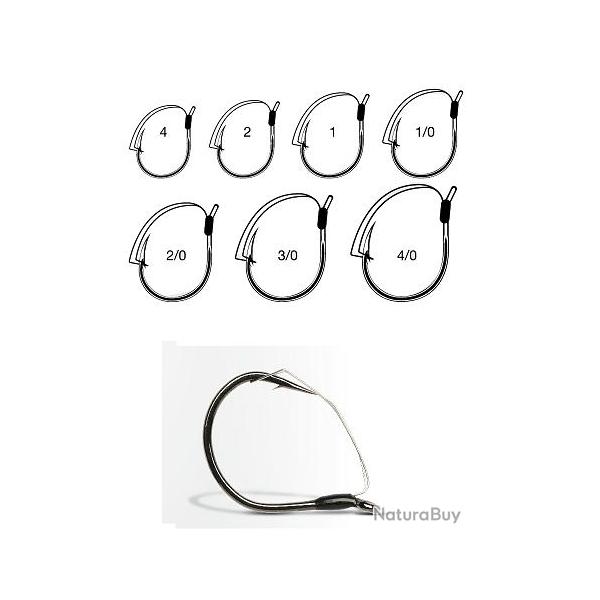 HAMECONS WACKY WEEDLESS 7344WW Taille 4