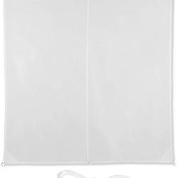 Voile d'ombrage carr&eacute; 3 x 3 m blanc 13_0002943_2