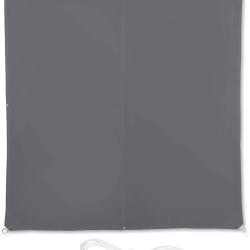 Voile d'ombrage carr&eacute; 3 x 3 m gris 13_0002929_2