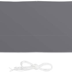 Voile d'ombrage rectangle 2 x 4 m gris 13_0002933_2