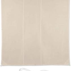 Voile d'ombrage carr&eacute; 4 x 4 m beige 13_0002942_3
