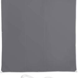 Voile d'ombrage carr&eacute; 4 x 4 m gris 13_0002929_3