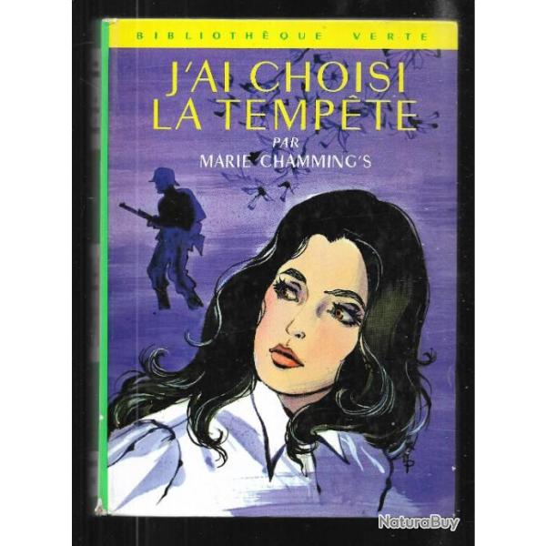 j'ai choisi la temp�te de marie chammings  biblioth�que verte