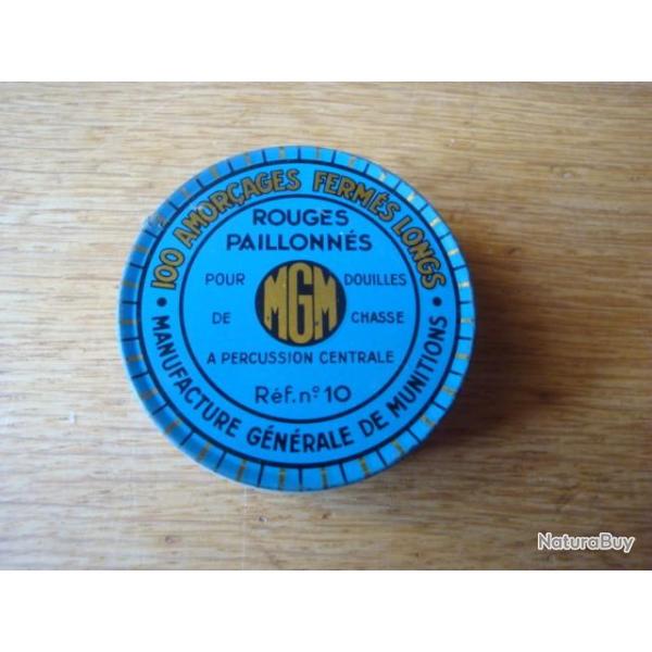 Boite de 100 amor�ages ferm�s longs (jamais ouverte) MGM