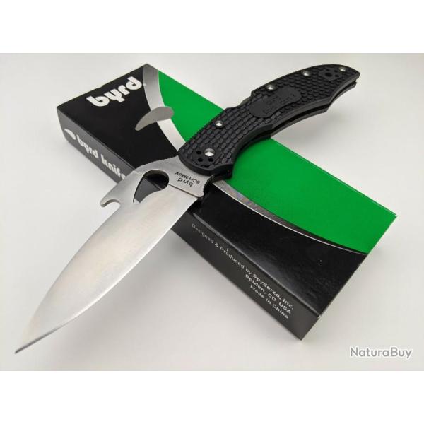 BY03PBK2W Couteau Spyderco Cara Cara 2 Lame Acier 8Cr13MoV Manche FRN Lockback Clip