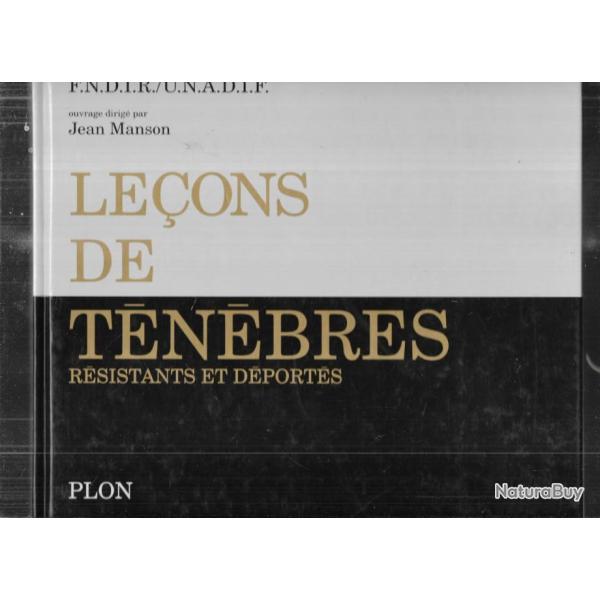 le�ons de t�n�bres r�sistants et d�port�s de jean manson + paris match simone veil retour auschwitz