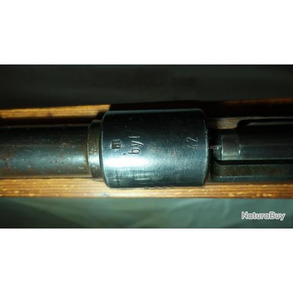 Mauser K98k BYF 42 WW2 Monomatricule complet aucun marquage parasite