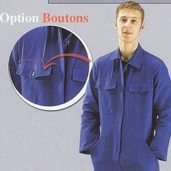 Combinaison pour carrossiers à boutons 44/46 Bugatti