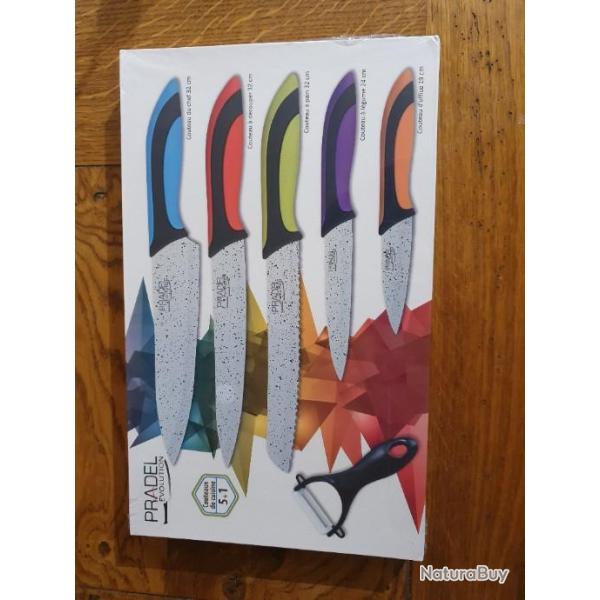 Coffret de couteaux de cuisine neuf dans son  emballage d origine ,� vendre sur un autre site aussi