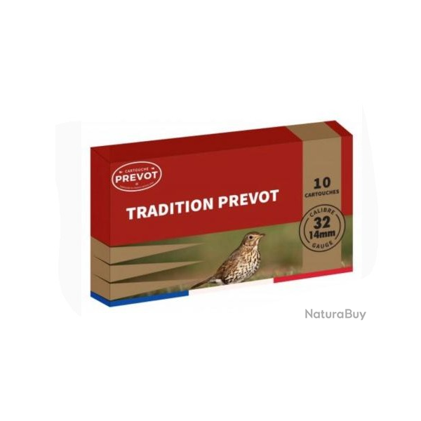 Cartouches Prevot Cal.14mm 32/63 14g par 50