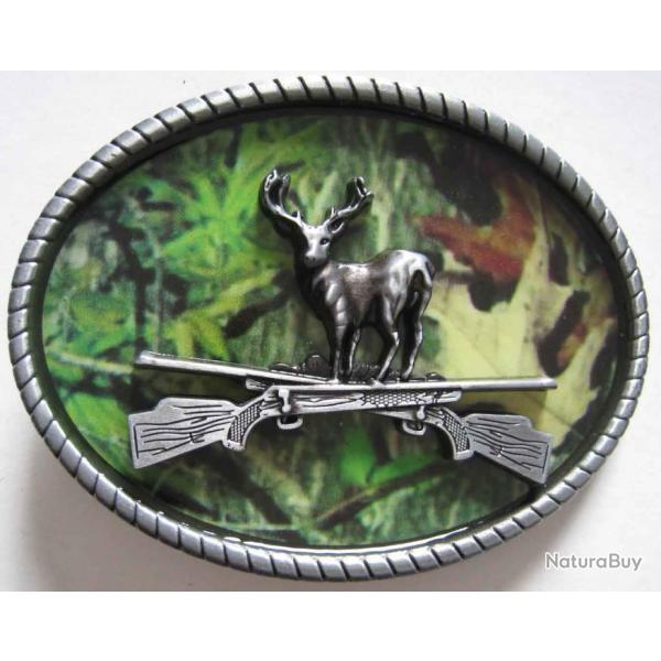 BOUCLE DE CEINTURE CAMO CERF - Ref.040