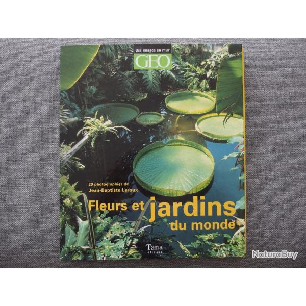 Coffret Des images au mur GEO Fleurs et jardins du monde