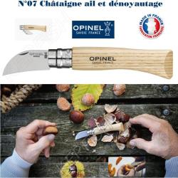 N&deg;07 Ch&acirc;taigne ail et d&eacute;noyautage OPINEL