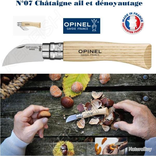 N�07 Ch�taigne ail et d�noyautage OPINEL
