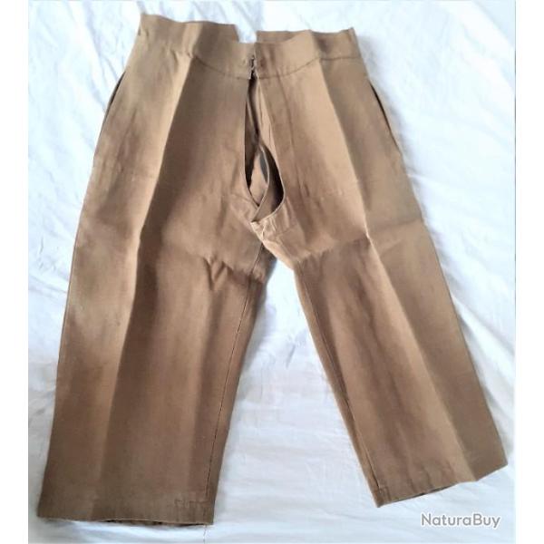 FR261050a France 40 Sur-pantalon de tankiste toile cachou