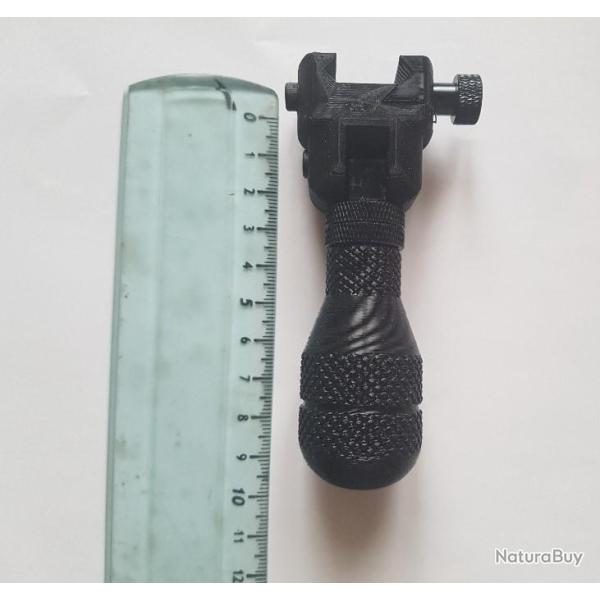 petit Monopod noir pour tout calibre