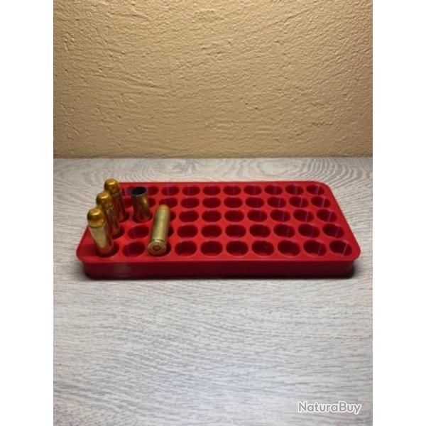 Plateau de rechargement rouge optimis� pour gros calibre 50 AE, 500 Smith & Wesson magnum etc....