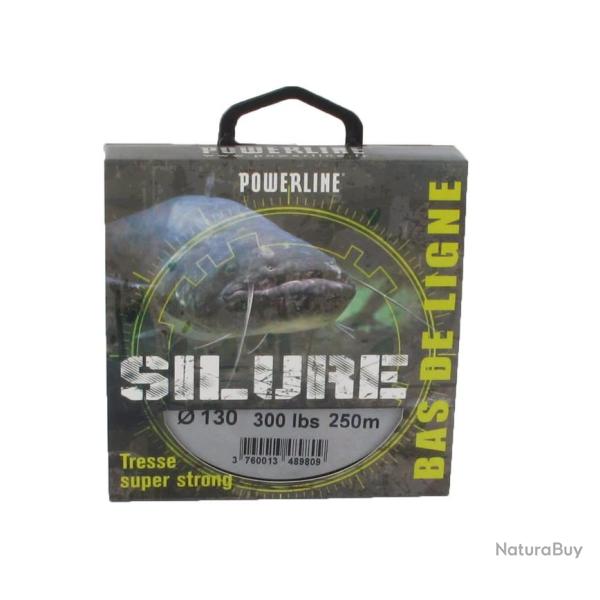 Tresse Silure 250m Powerline 0.60mm / 120lbs