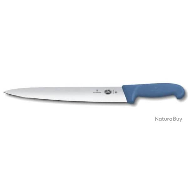 5.4502.30 Couteau Tranchelard 30cm Victorinox bleu