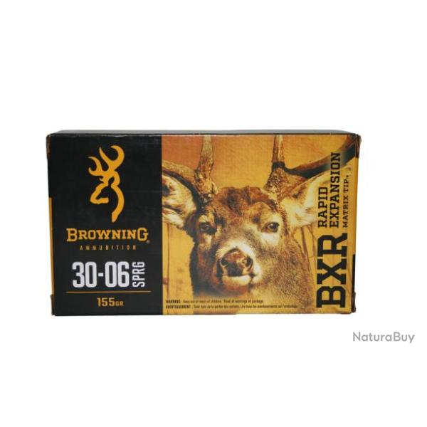 MUNITIONS BROWNING BXR 155GR CAL. 30-06 X20