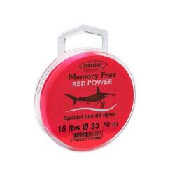 Nylon Memoryfree Rouge 70m Powerline 0.62mm / 40lbs