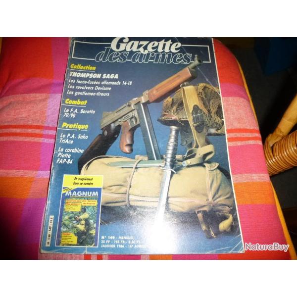 GAZETTES DES ARMES  149