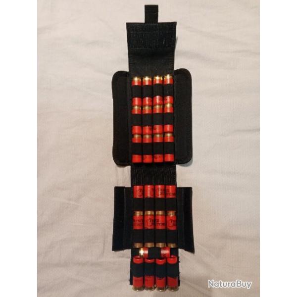 Cartouchiere cal 12/16/24 noire