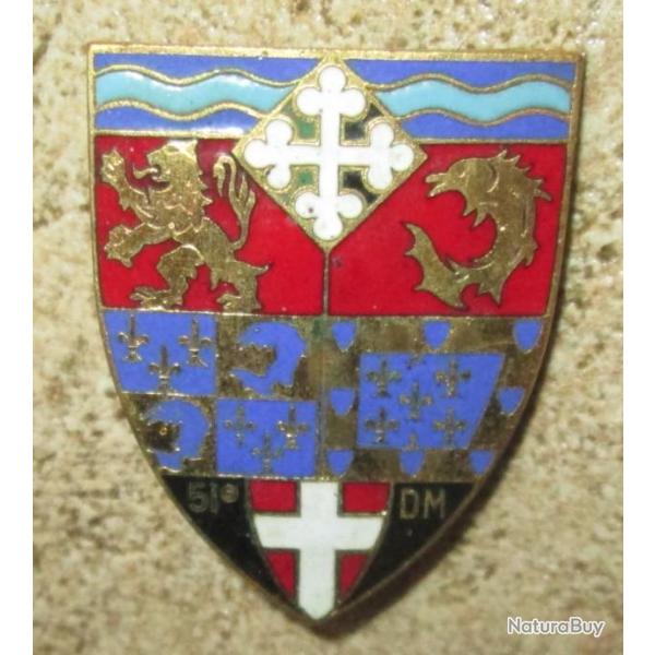 51 Division Militaire, mail, pingle