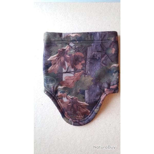 tour de cou polaire doubl camo